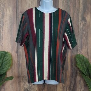 Units NWOT Striped Short Sleeve Women's Top S             C688